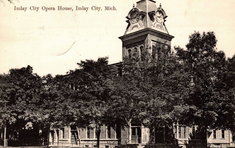 Imlay City Opera House - Postcard